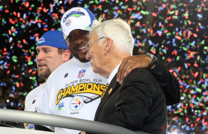 Dan Rooney and Mike Tomlin